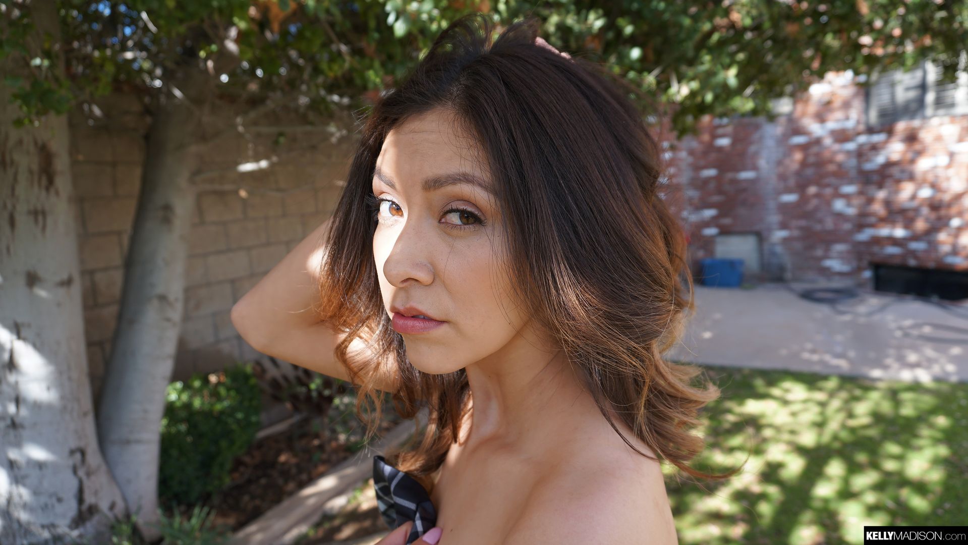 Split Screen Church Girl