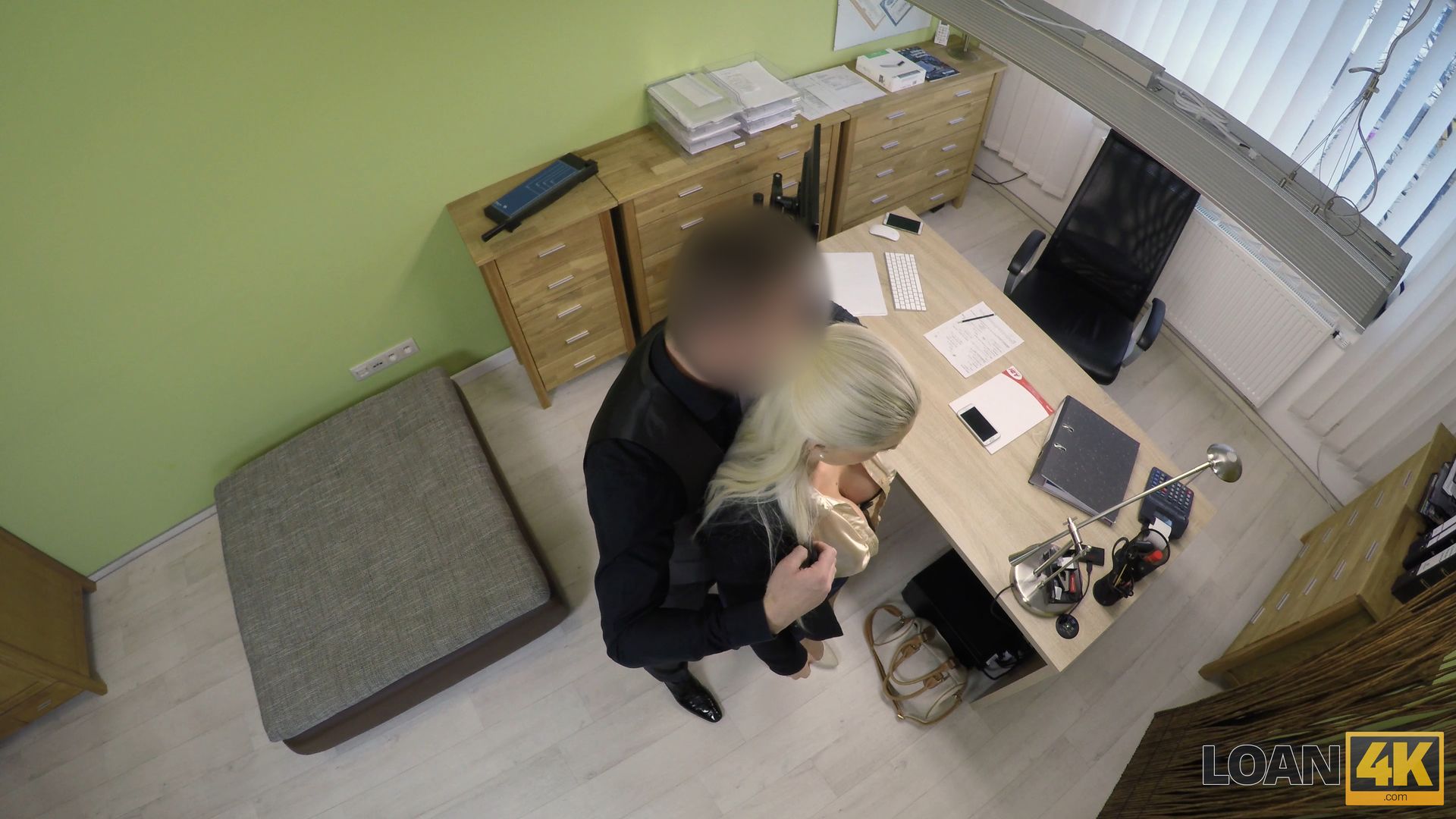 Dealing with lingerie shop naked