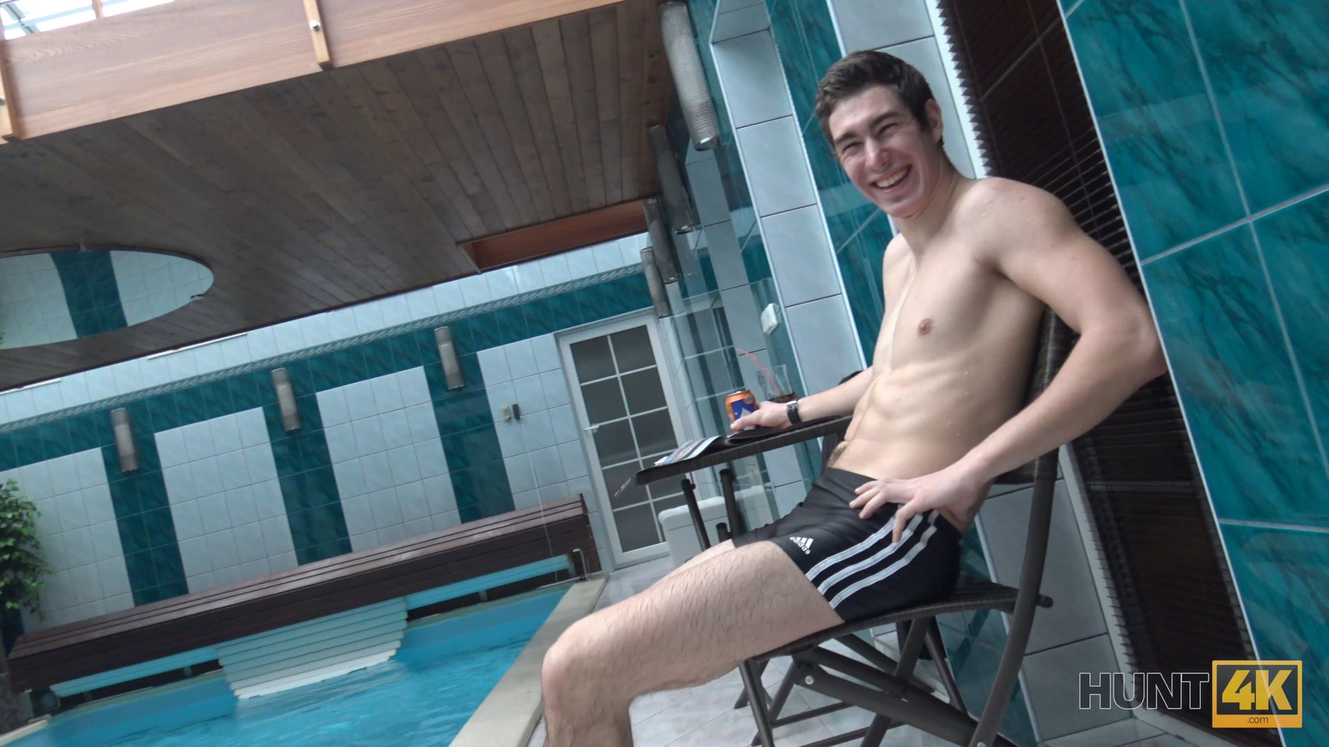 Sex adventures in private swimming pool