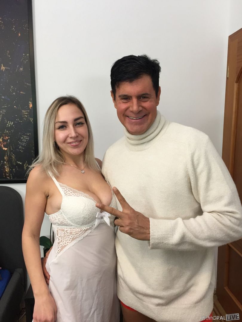 Holy Hanging Hooters - She Squirts!