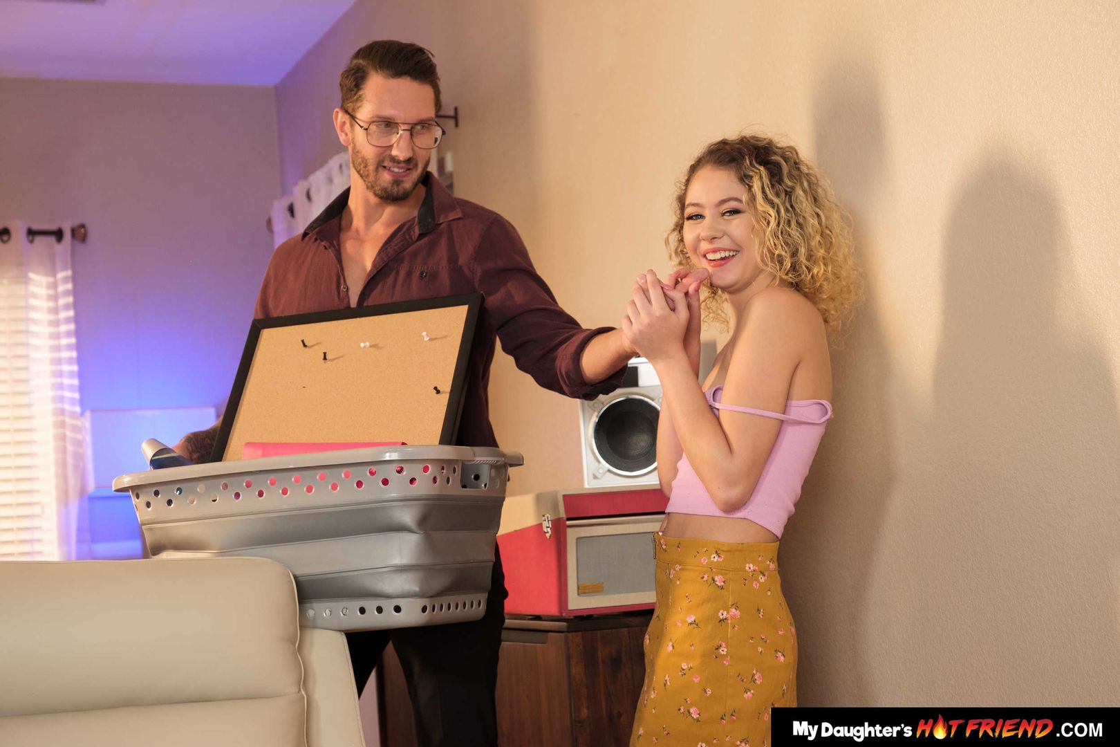 Allie Addison loves to ride big daddy cock