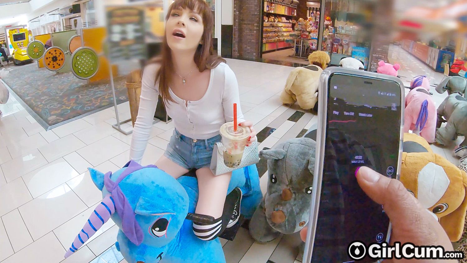 Wet at the Mall - 9 Orgasms