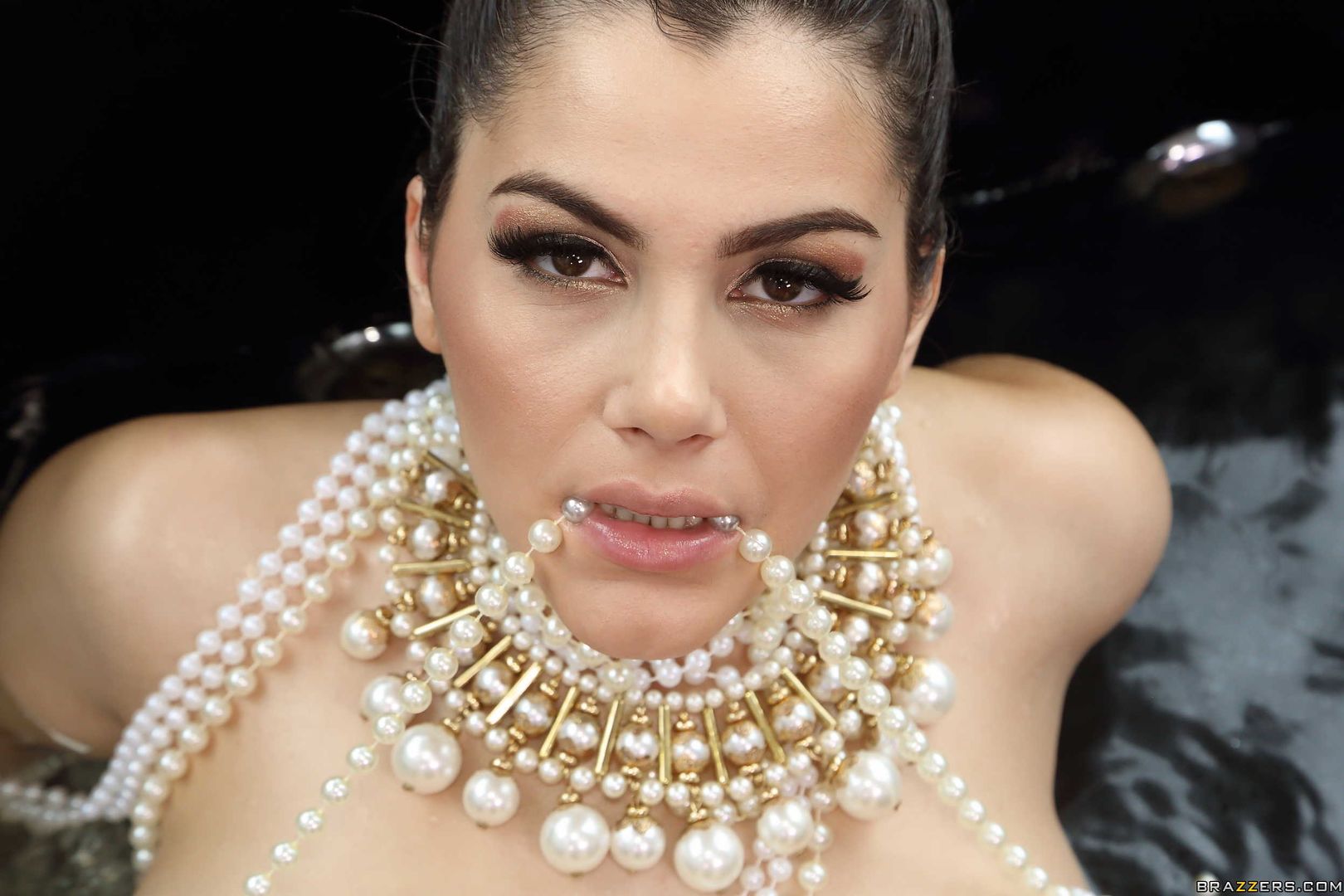 Clutching Her Pearls