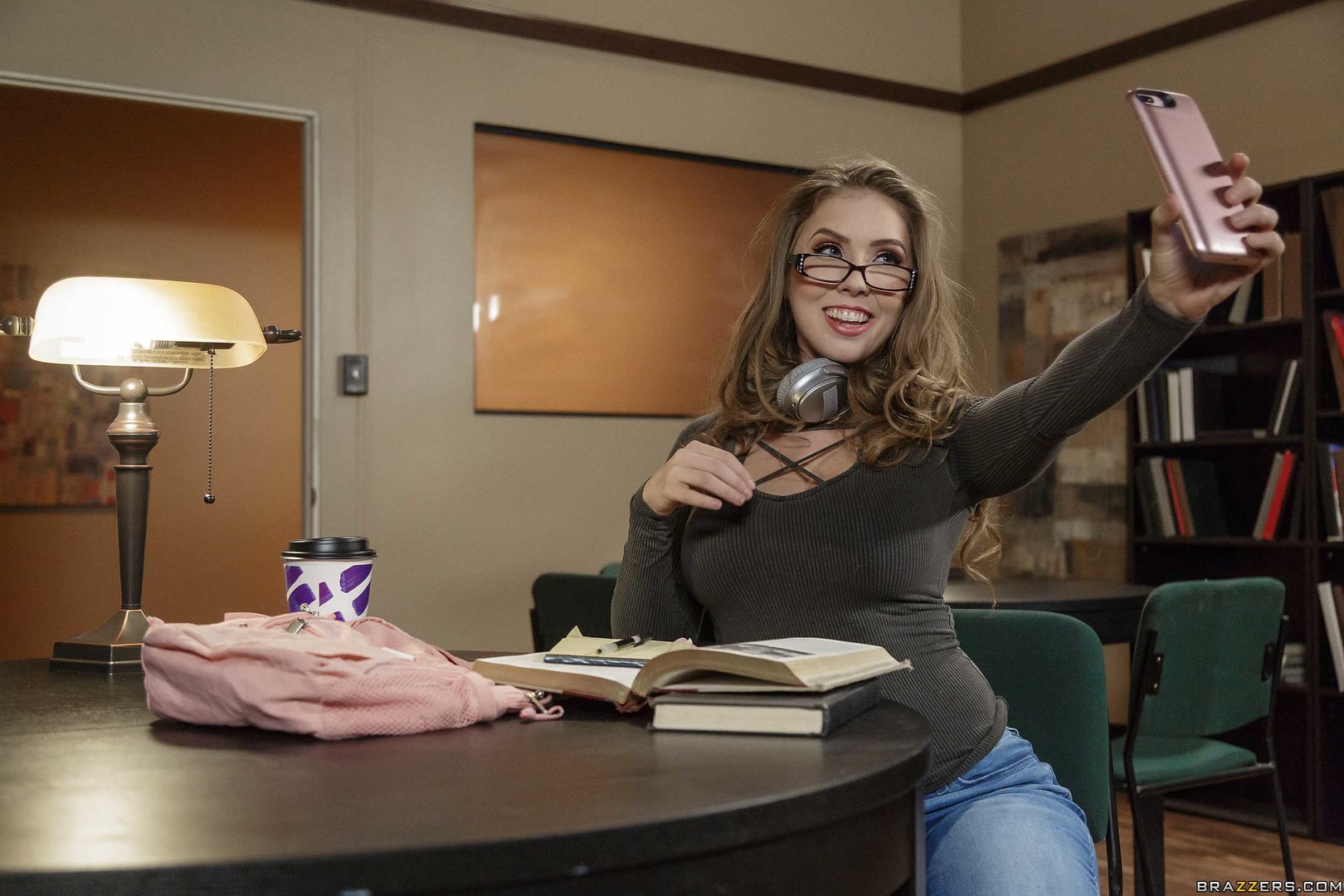 Late Night At The Library