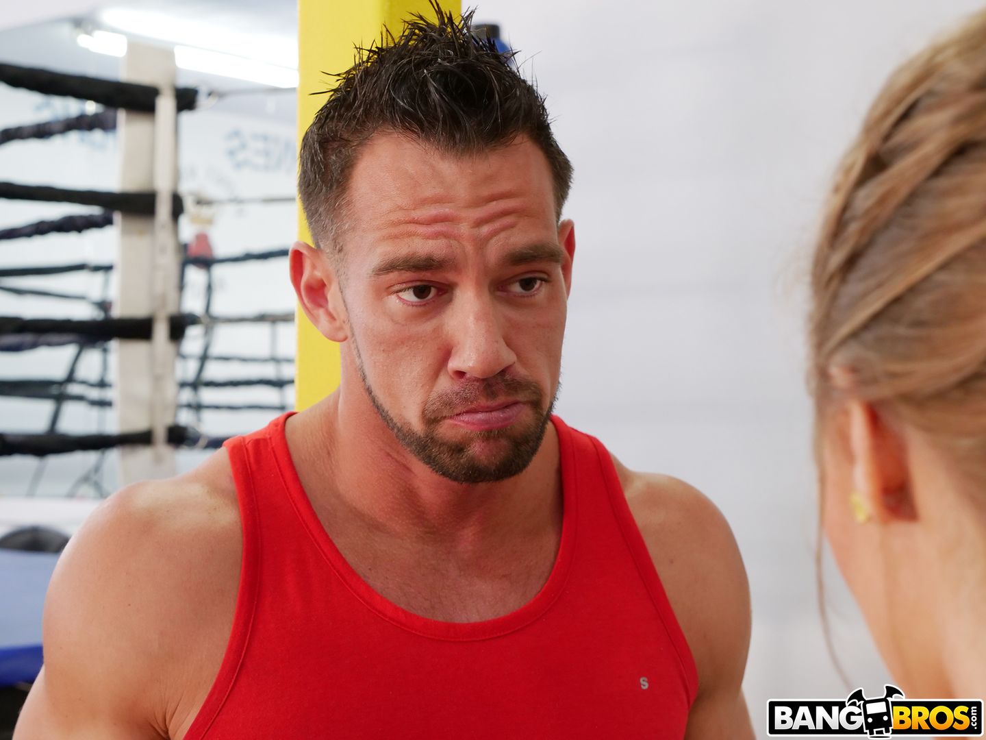 Creampie During A Hard Work Out