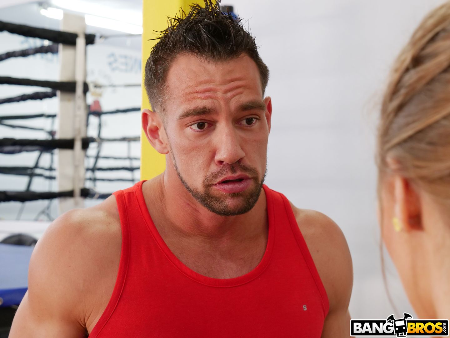 Creampie During A Hard Work Out