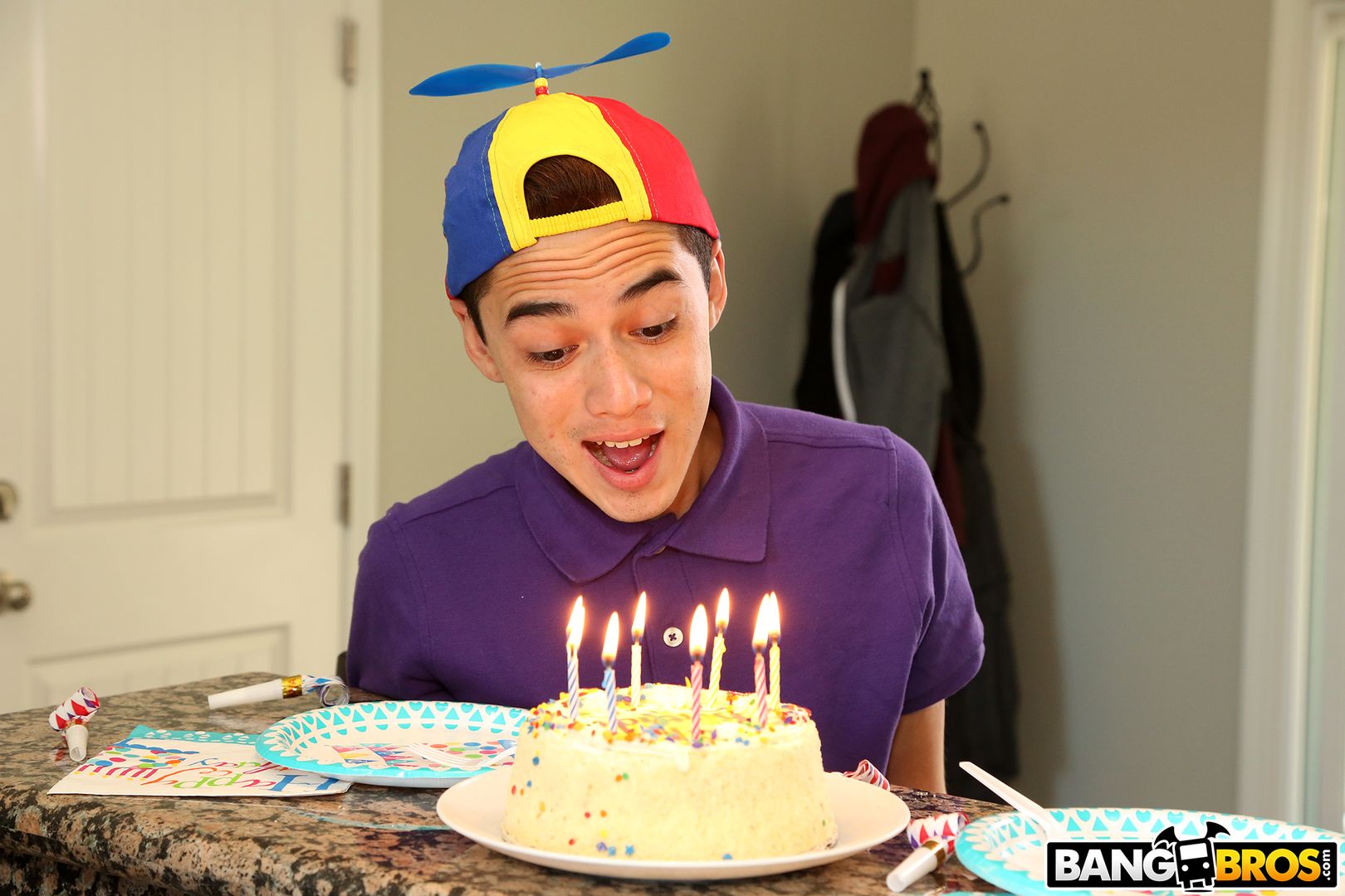 Hot MILF For His Birthday