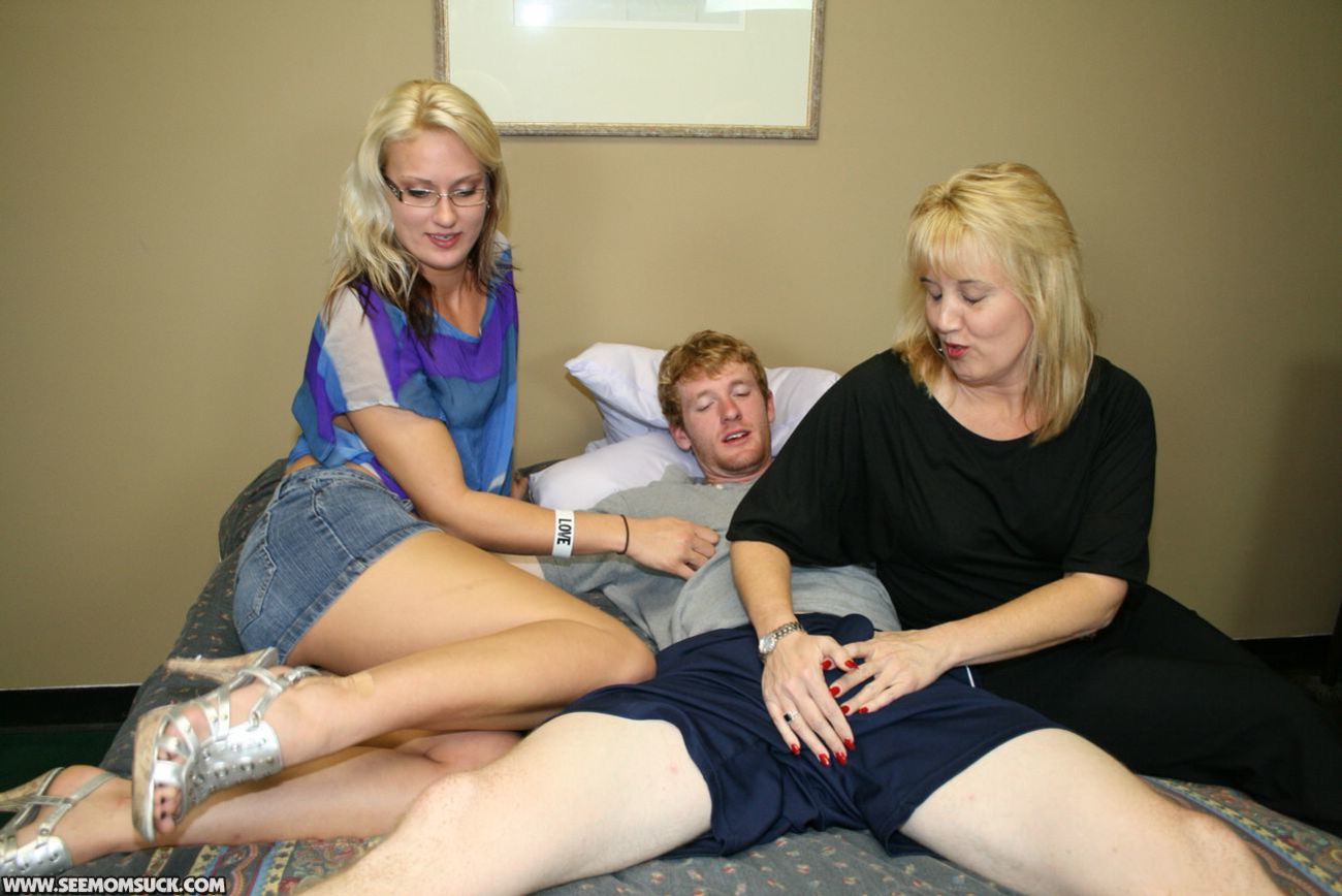 Mom got huge cock surprise