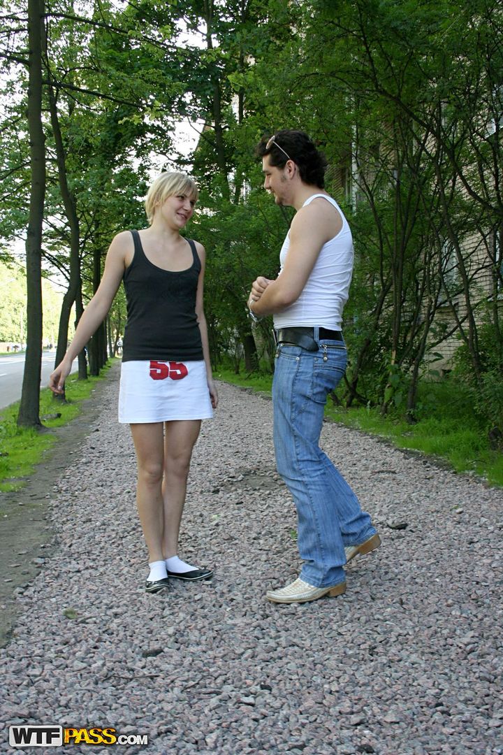 Reality video of pickup fucking