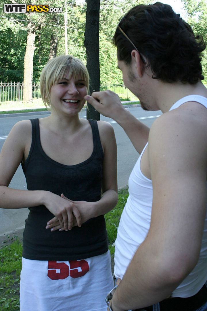 Reality video of pickup fucking