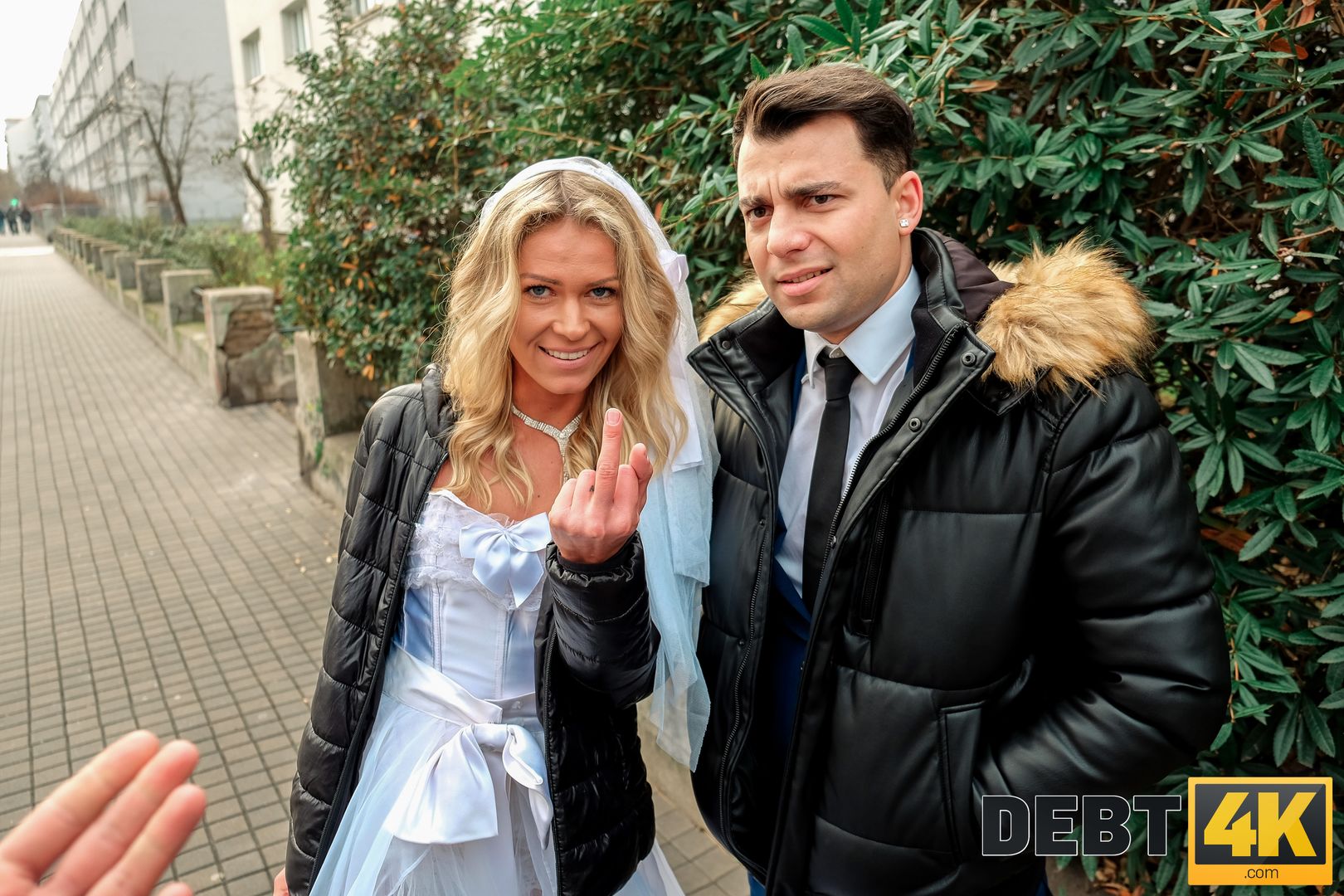 Your bride’s ass will serve to pay your debt!