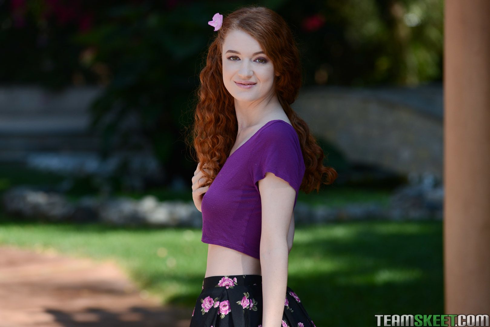 Natural Red Haired Beauty