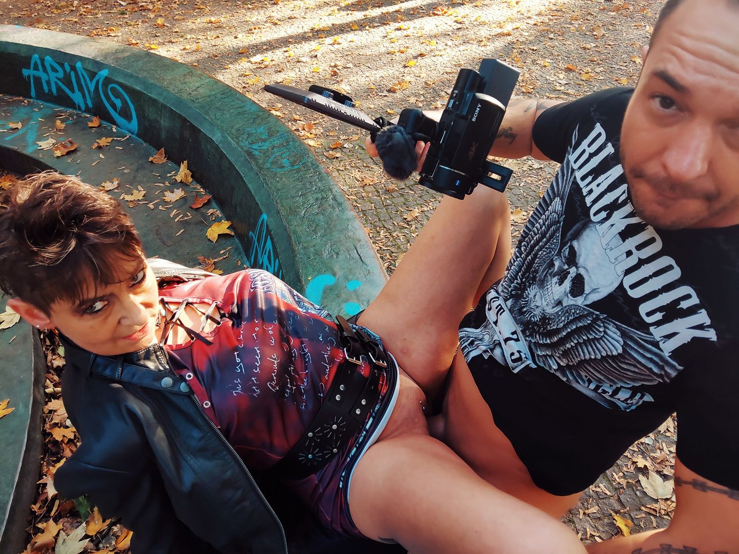 Cock-craving Milf Banged Outdoors