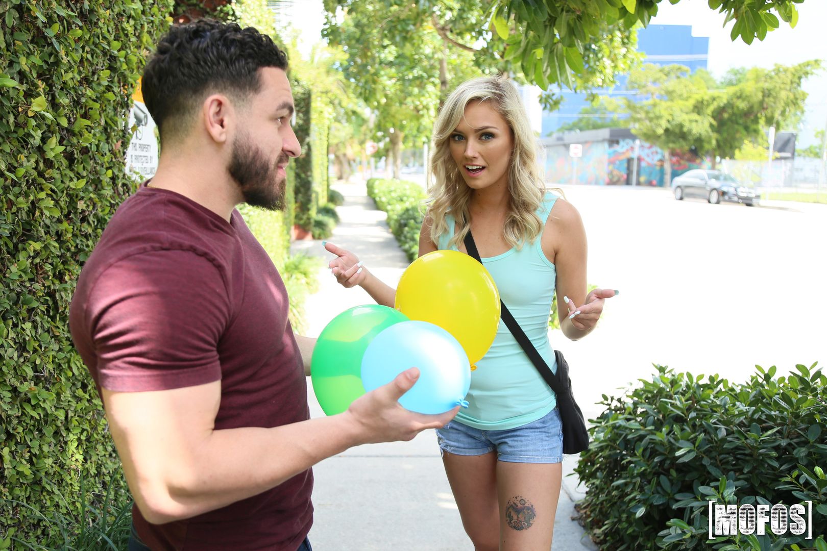 Water Balloon Prank
