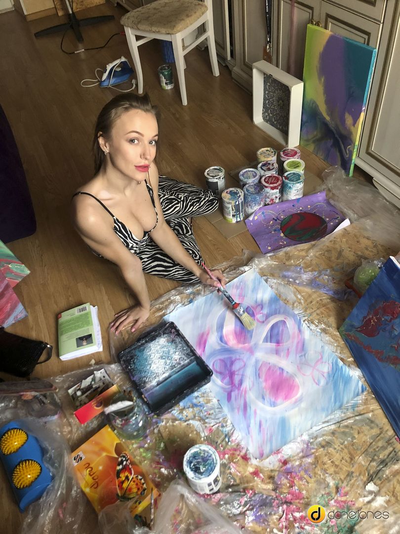 Oil soaked quarantine masturbation