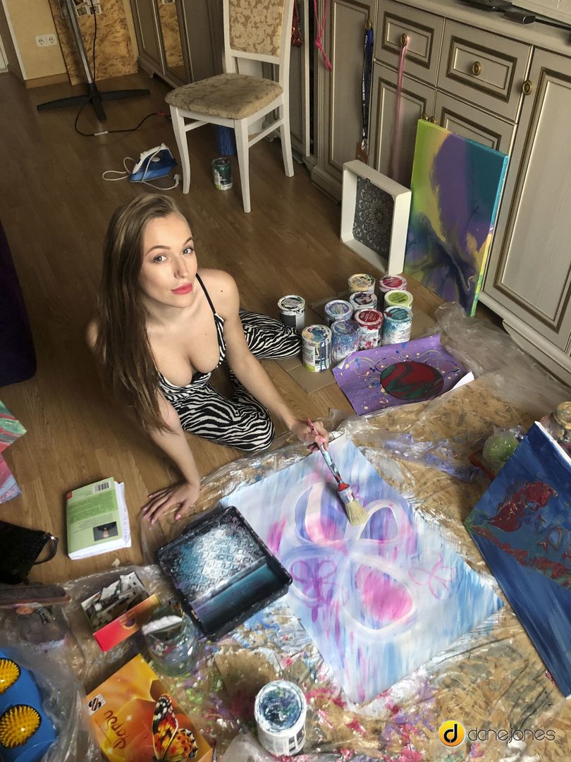 Oil soaked quarantine masturbation