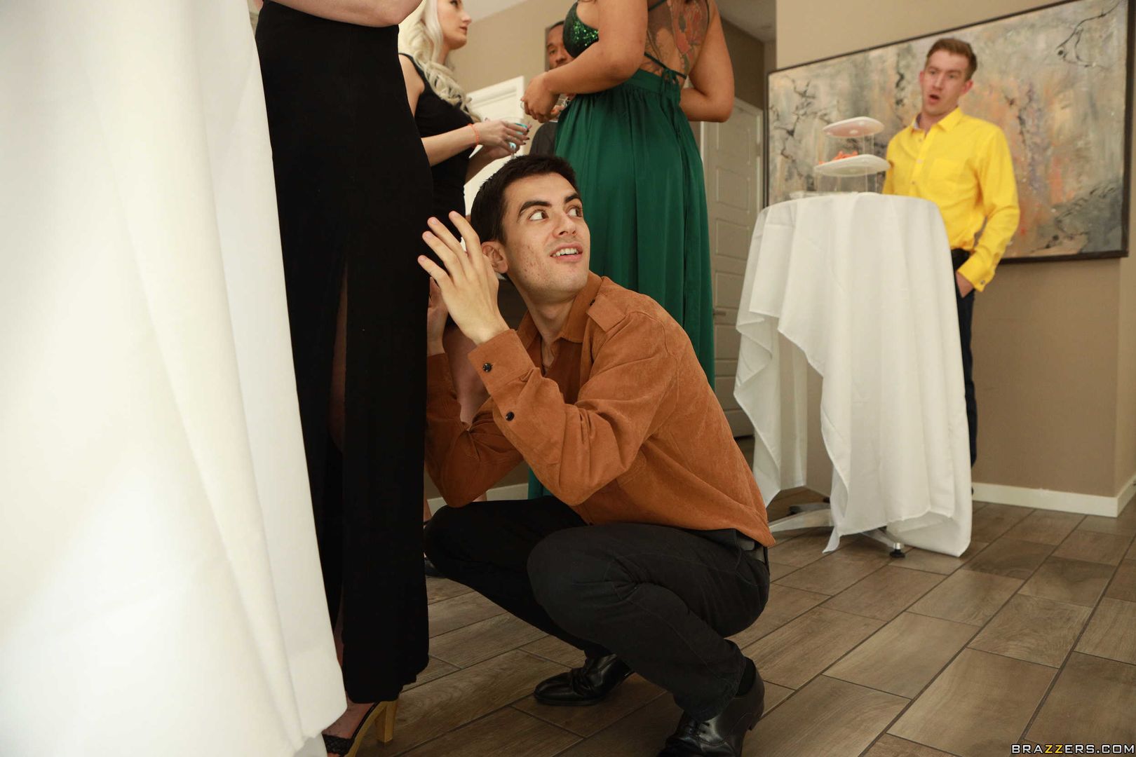 A Wild & Crazy Cock Stuffing Party