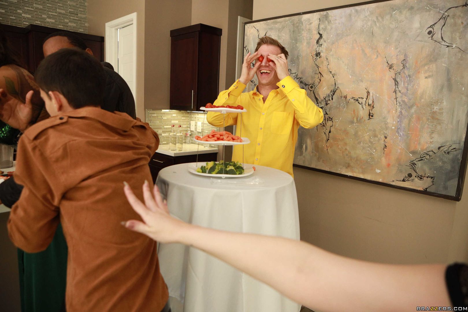 A Wild & Crazy Cock Stuffing Party