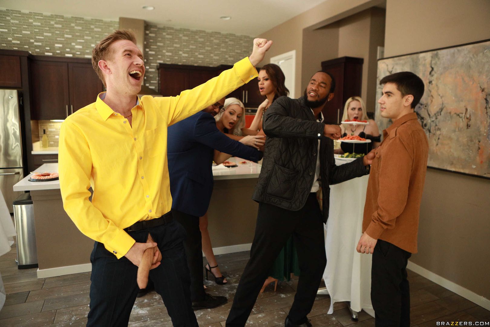 A Wild & Crazy Cock Stuffing Party