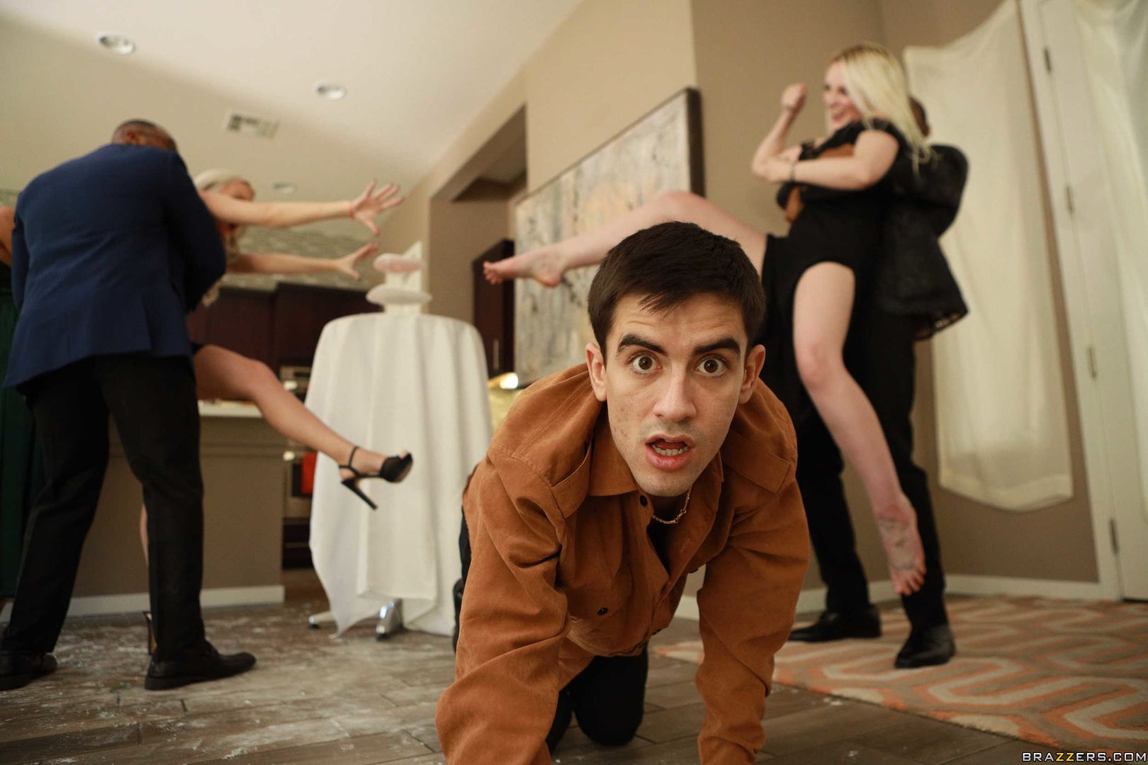 A Wild & Crazy Cock Stuffing Party