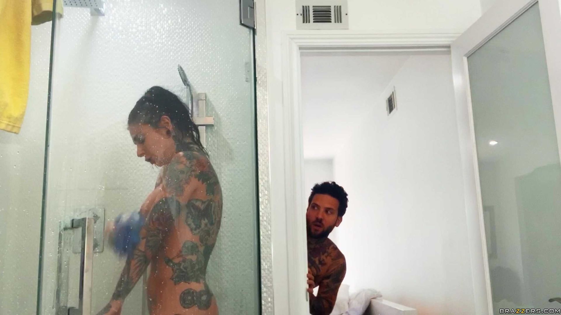 Getting Joanna Out Of The Shower