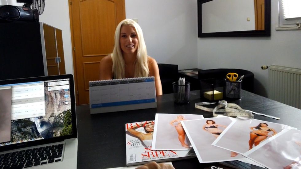 Beata - cum on ass