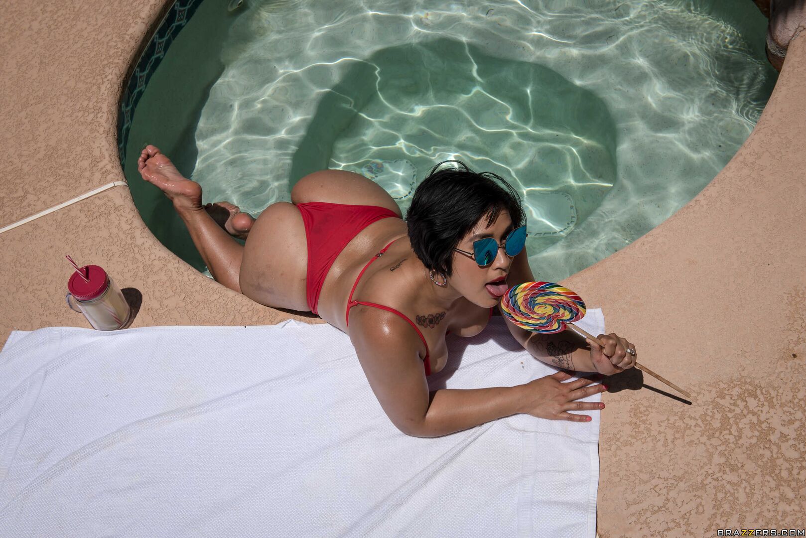 Pounding The Pool Boy