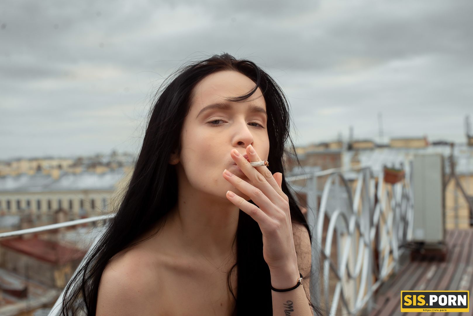 Smoking behind daddy’s back? Here, smoke my cock!