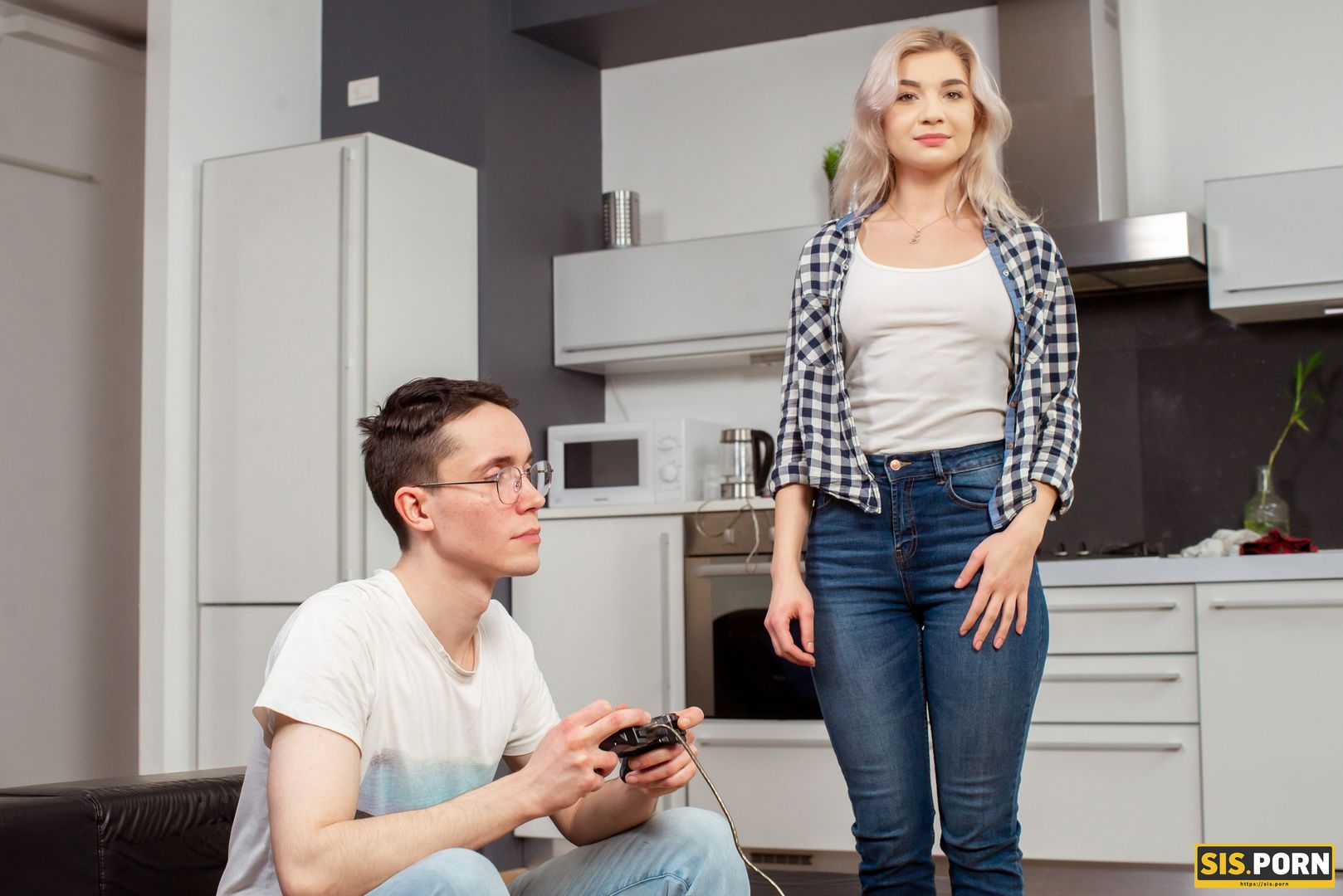 Playing video games or fucking my stepsister? Didn’t have to choose!