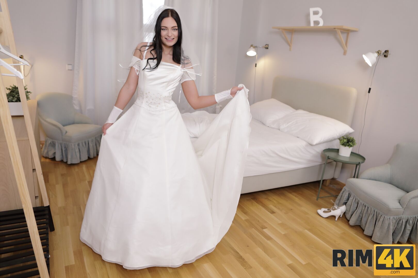 Sexual surprise on his wedding day!