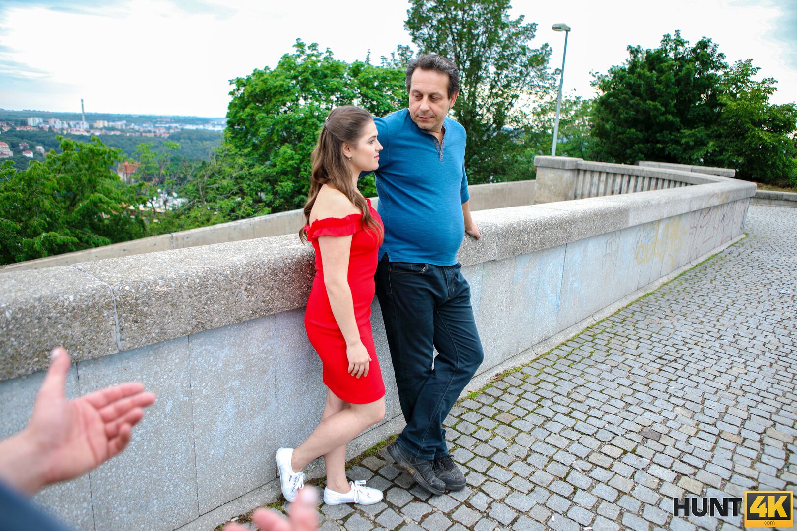 Fucking daddy’s girl right in front of his eyes