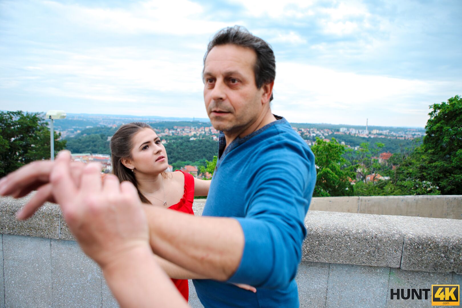 Fucking daddy’s girl right in front of his eyes