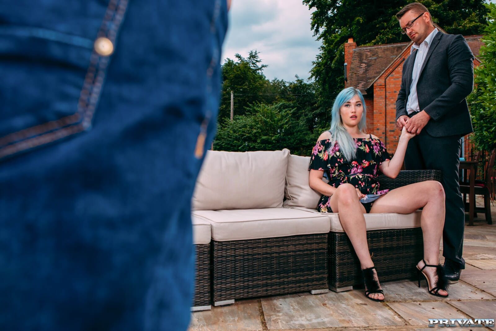 Misha Mayfair debuts in Private with DP in the garden