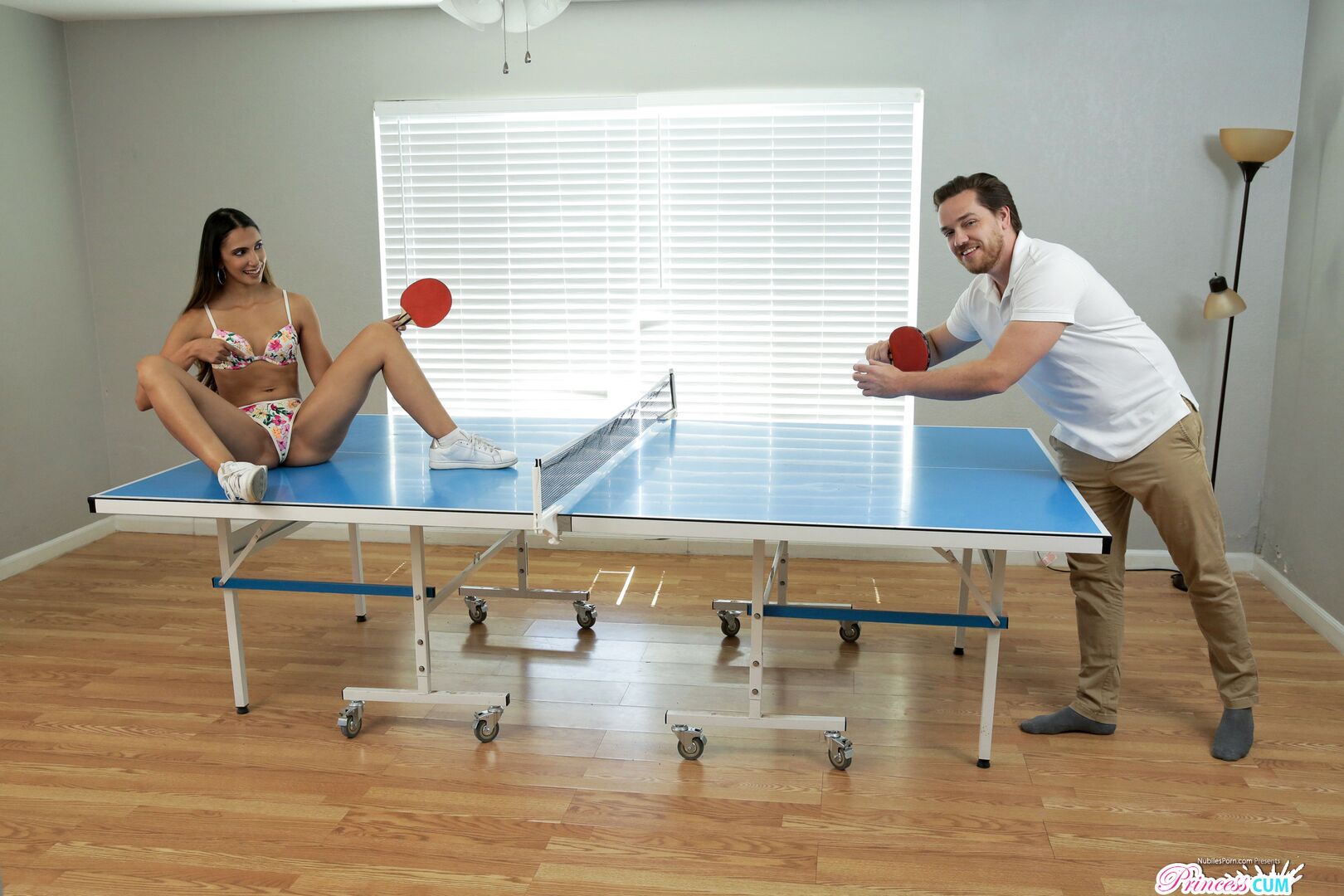 Strip Pong With My Step Sis