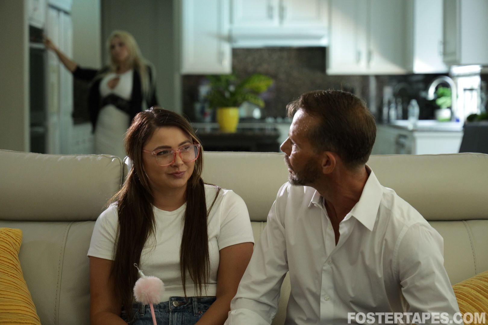Foster Daughter Gets Physical Tutoring