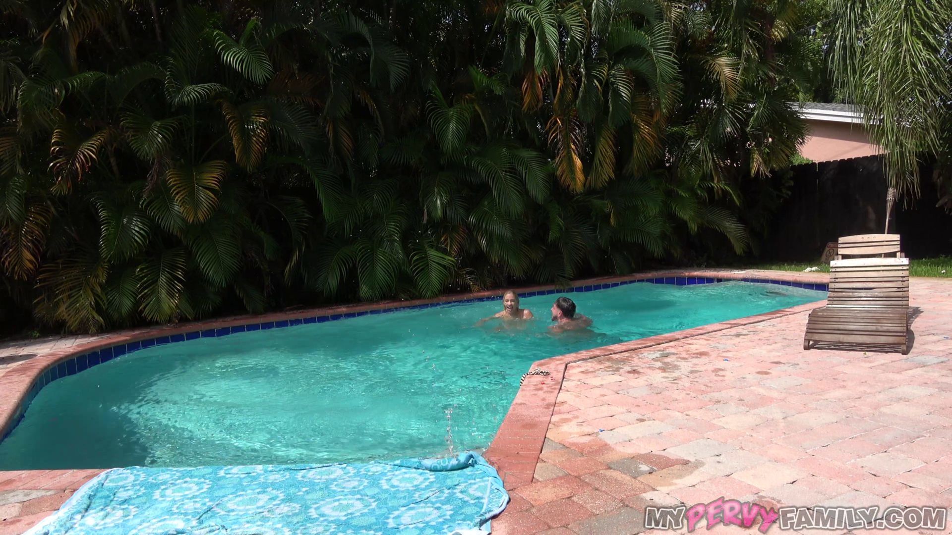 Water Balloon Fight With Step-Sis