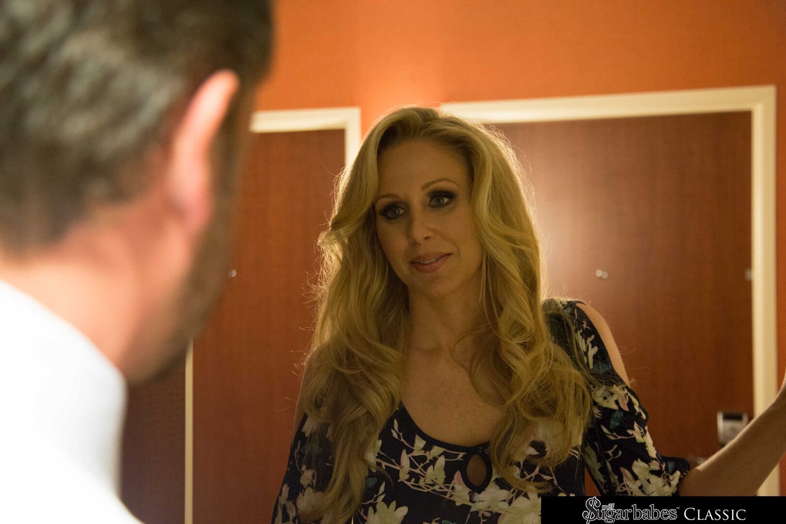 Julia Ann strips and fucks her sugar daddy before dinner