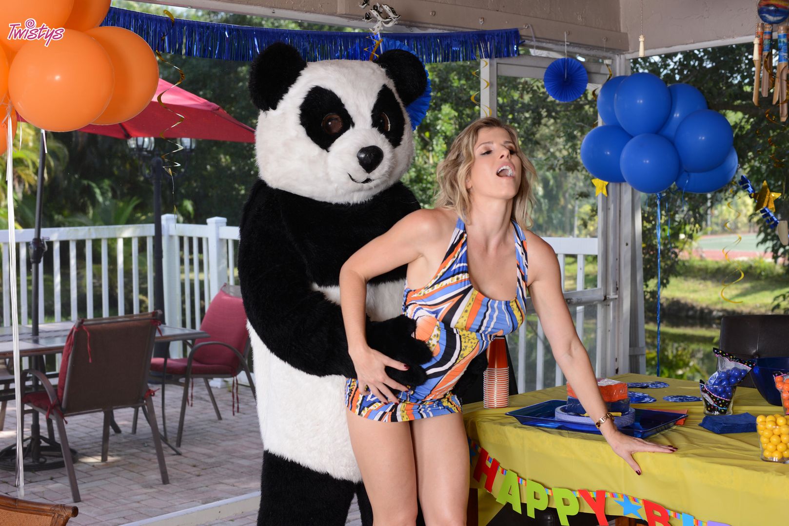 Mascot Fucking MILF