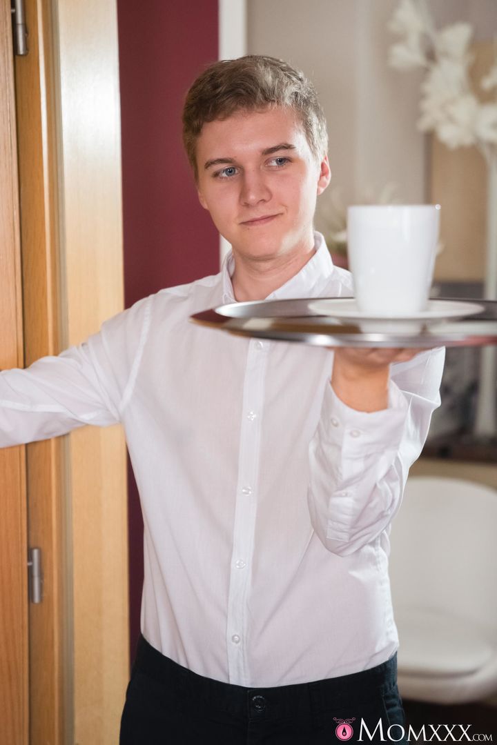 Lonely MILF room service special