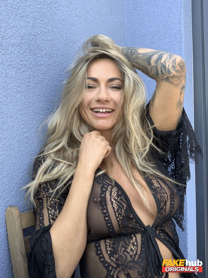Masturbating on the Balcony
