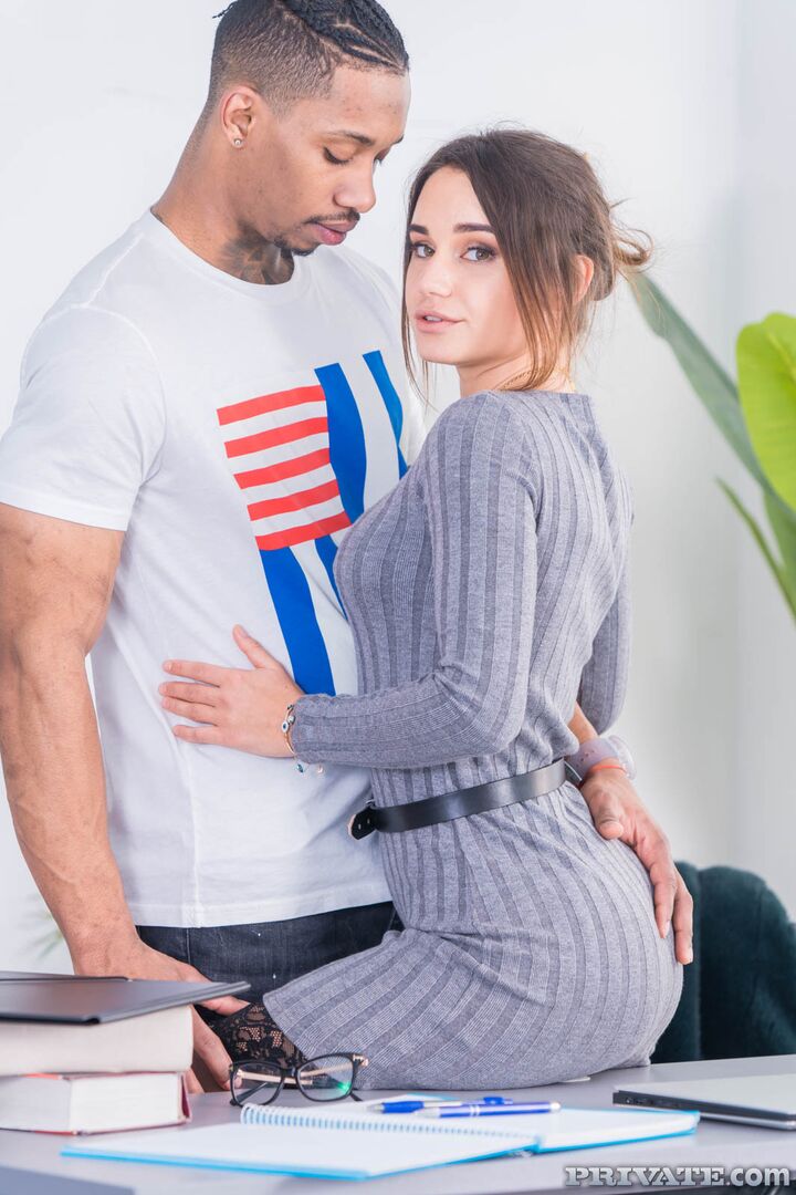 Lana Roy, Russian Teacher Enjoys Interracial Fuck