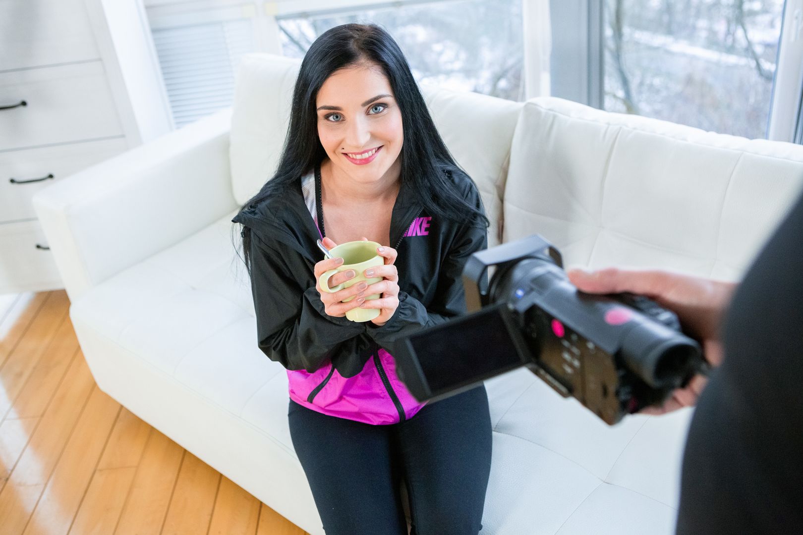 Fulfilling sex fantasies on camera