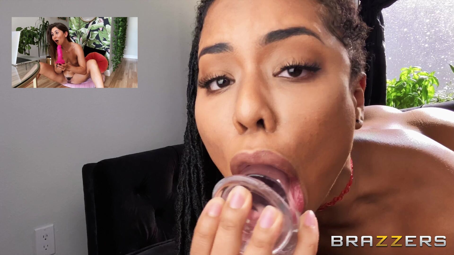 Kira and Paige's Flirty Video Chat