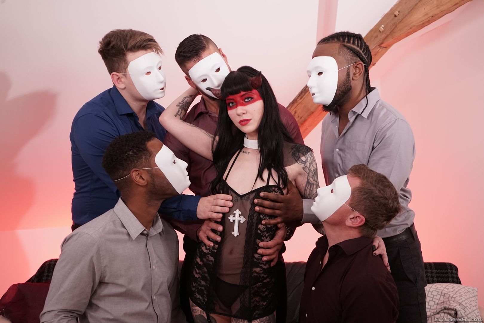 Charlotte Sartre: DAP Gangbang Devil!