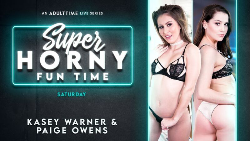 Paige Owens & Kasey Warner - Super Horny Fun Time