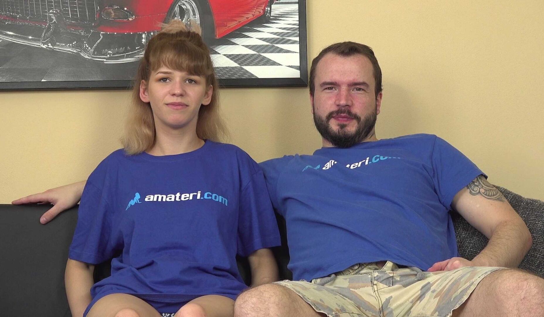 He met a horny girl on a dating site