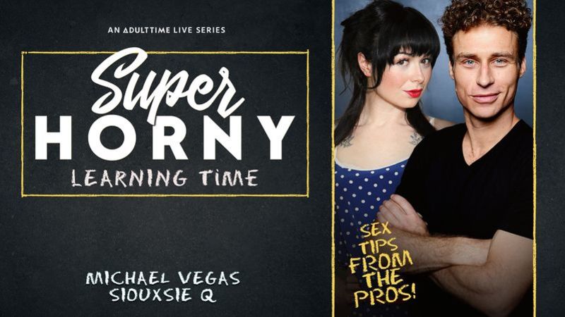 Siouxsie Q & Michael Vegas - Super Horny Learning Time