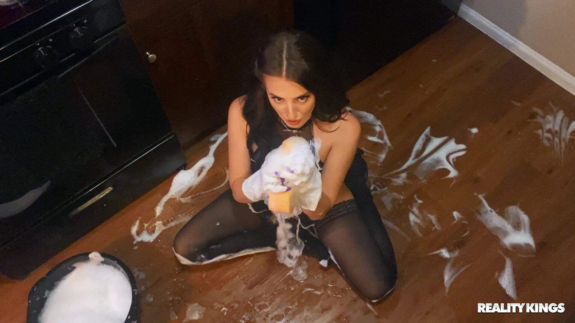 PAWG Maid Loses Bet