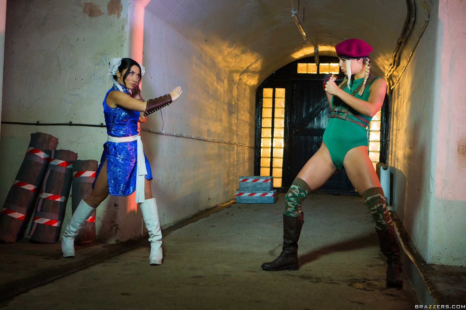 Sex Fighter: Chun Li vs. Cammy (XXX Parody)