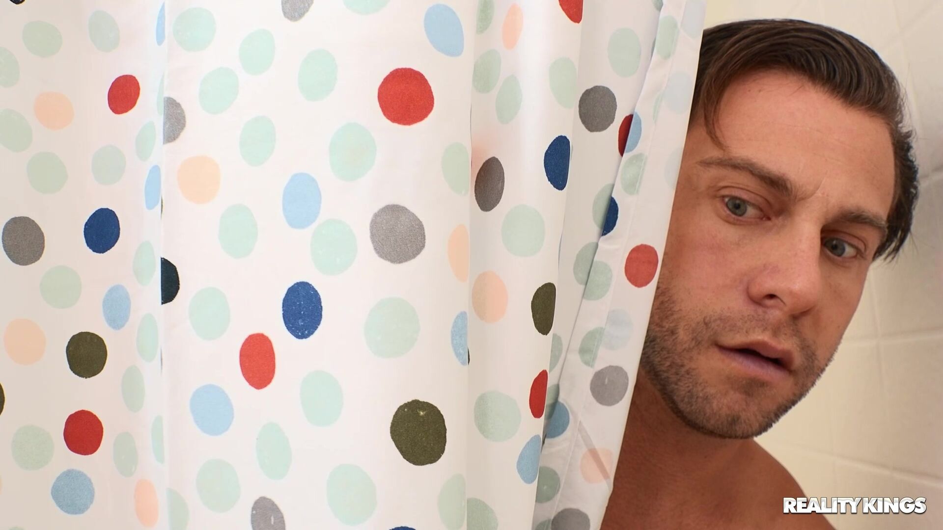 Shower Curtain Glory Hole Surprise